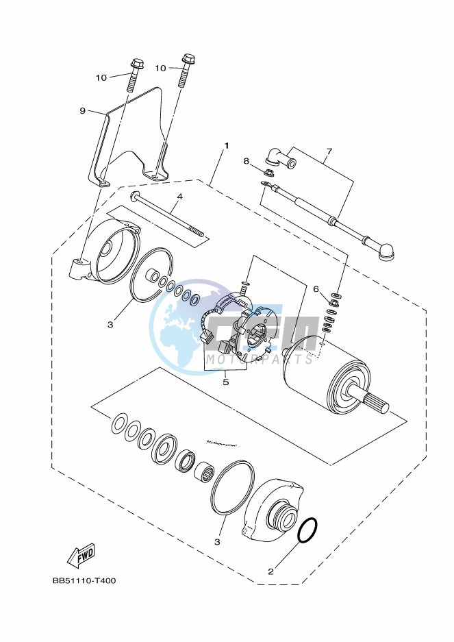 STARTING MOTOR