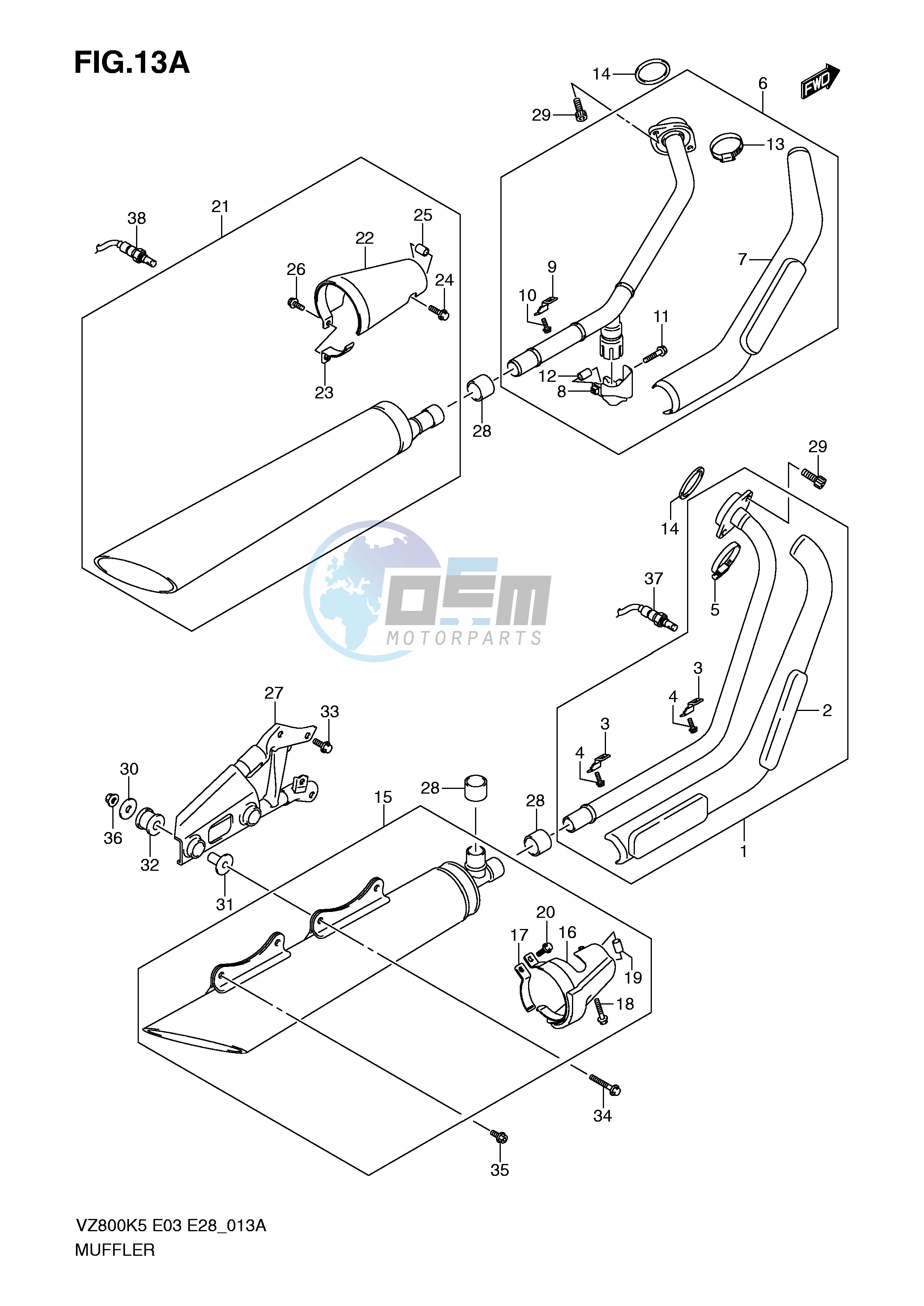 MUFFLER (MODEL K9)