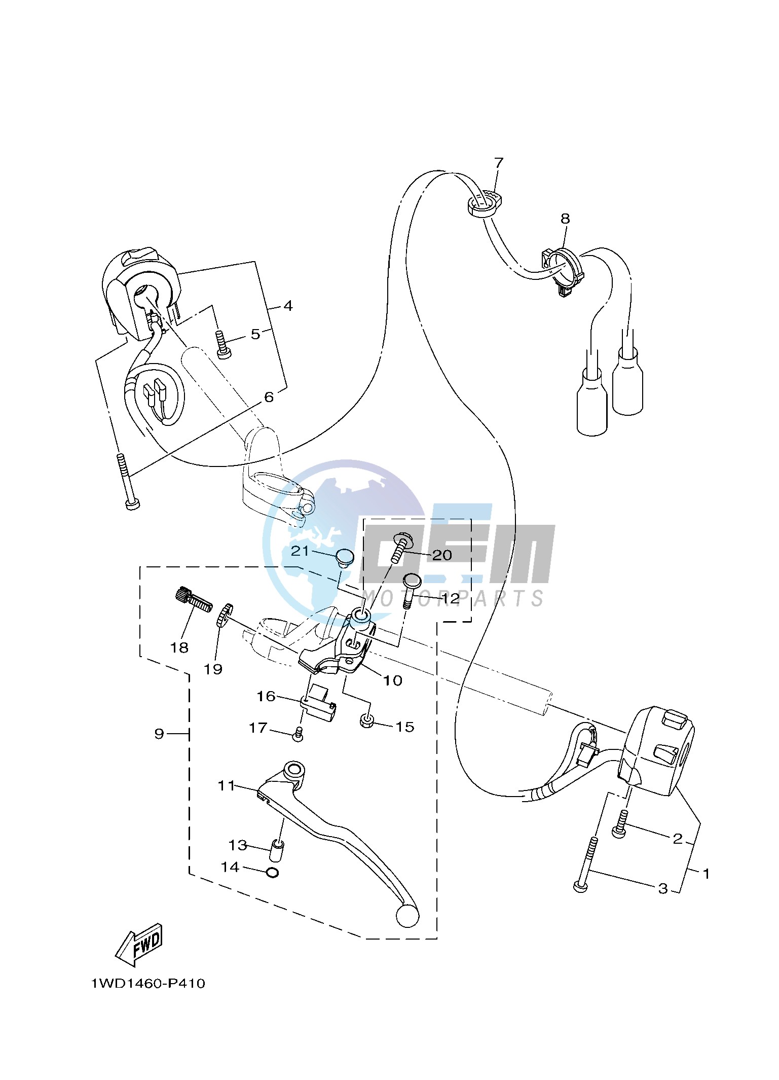 HANDLE SWITCH & LEVER