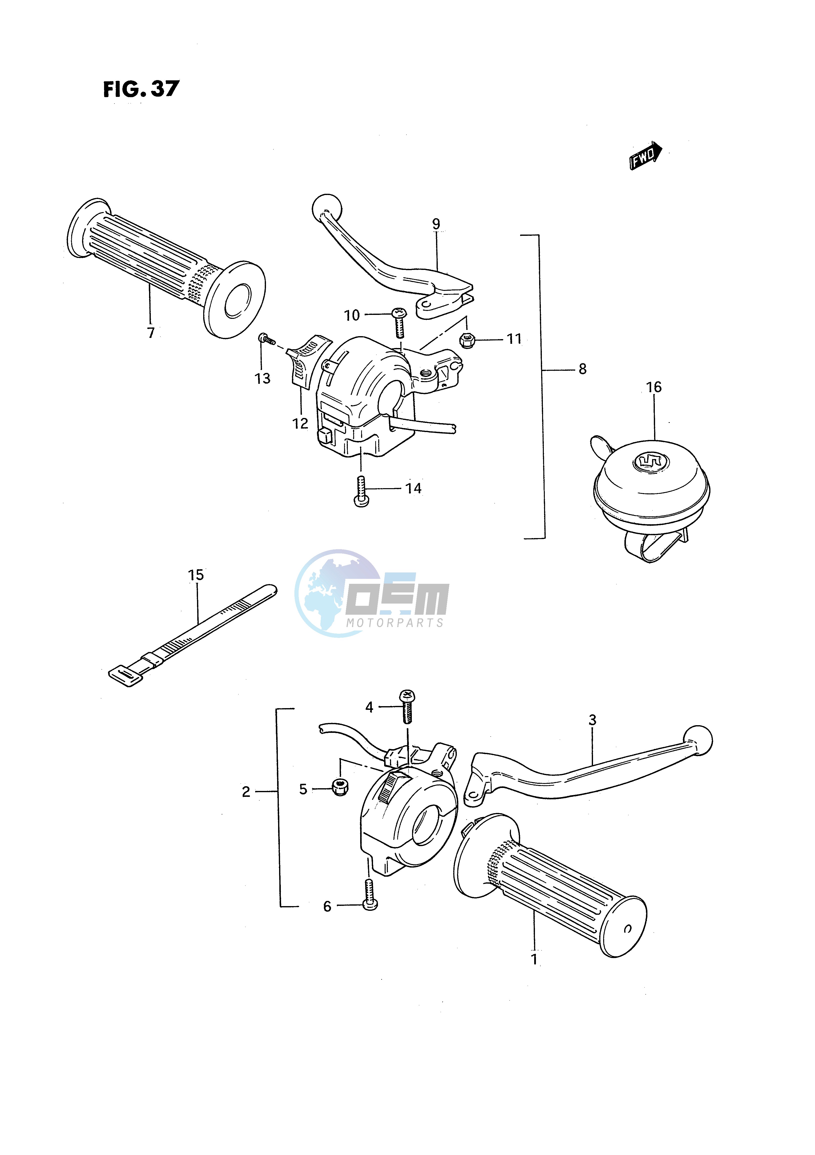 HANDLE SWITCH (E15)