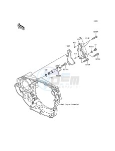 KX450F KX450FFF EU drawing Water Pump