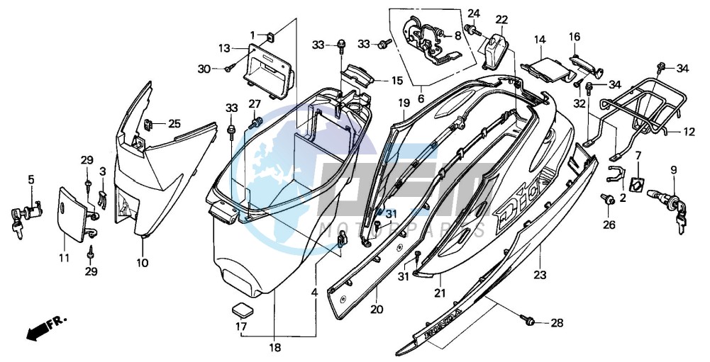 BODY COVER/ LUGGAGE BOX