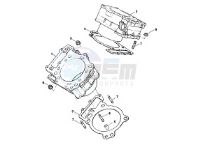 X-TRA RAPTOR 1000 drawing CYLINDER