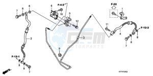 SH1509 Europe Direct - (ED / 2ED) drawing RR. BRAKE HOSE/BRAKE PIPE (SH1259/1509)