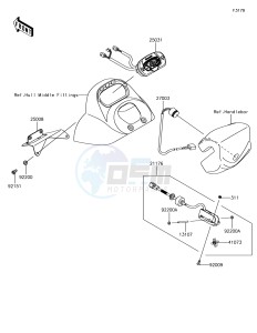 JET SKI STX-15F JT1500AHF EU drawing Meters