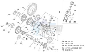 RSV 2 1000 drawing Crankshaft I