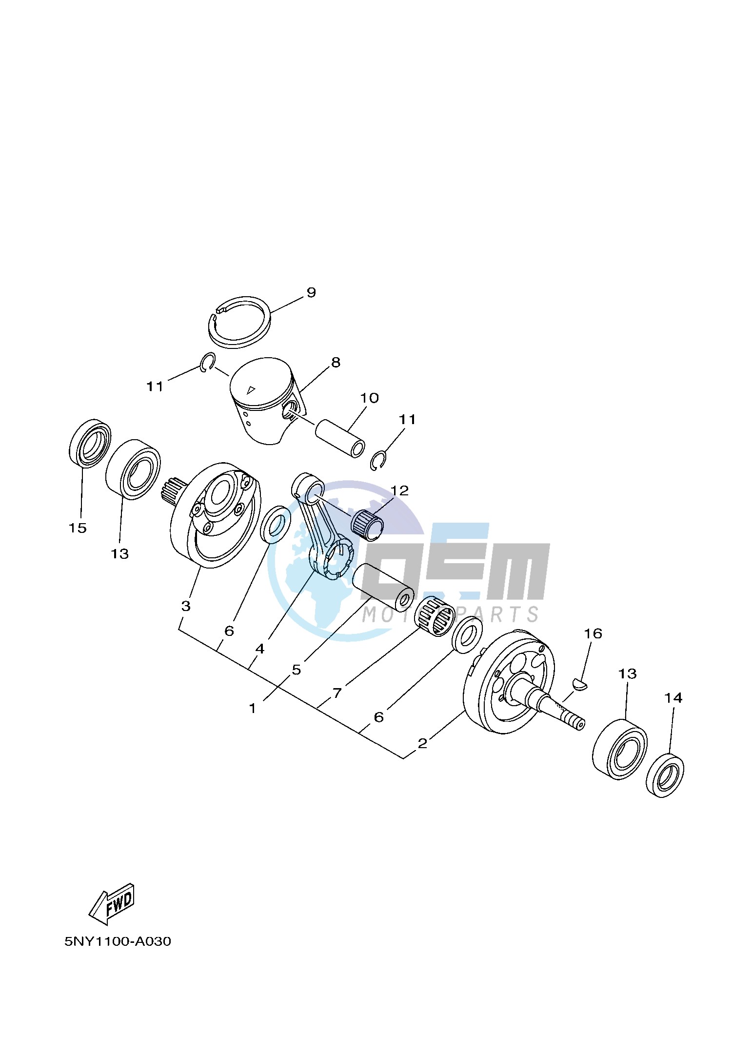 CRANKSHAFT & PISTON