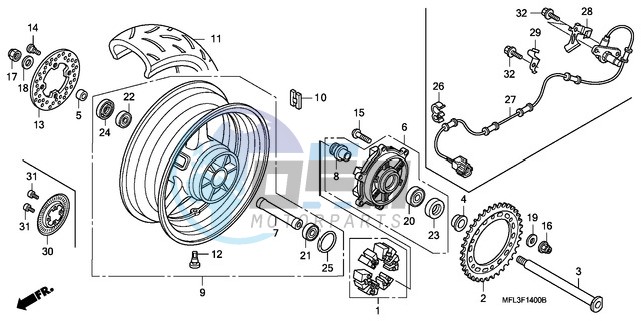 REAR WHEEL