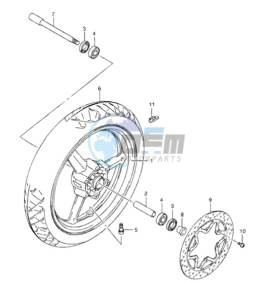 FRONT WHEEL