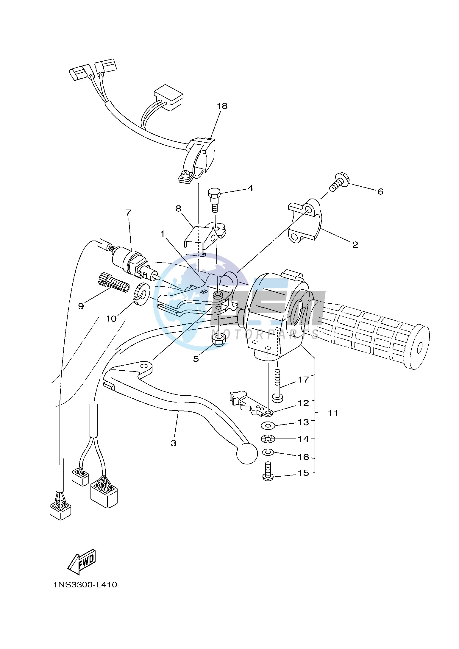 HANDLE SWITCH & LEVER