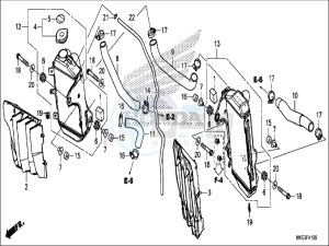 CRF450RH Europe Direct - (ED) drawing RADIATOR