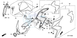 CB1000RAC drawing COWL