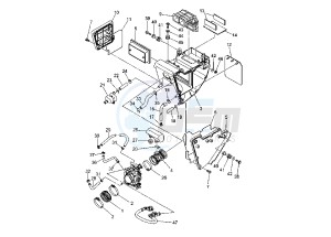 XT X 660 drawing INTAKE