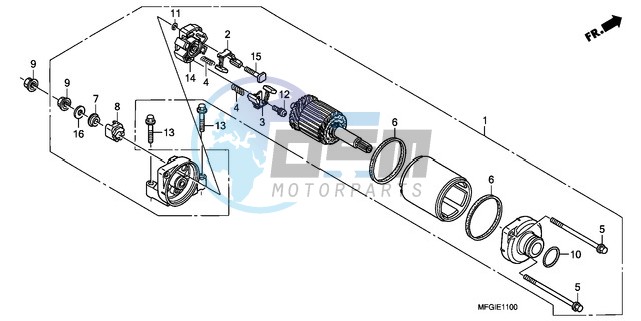 STARTING MOTOR