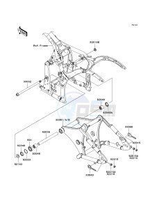 VN 900 D[VULCAN 900 CLASSIC LT] (6F-9F) D8F drawing SWINGARM