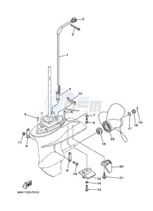 F20BEPL drawing LOWER-CASING-x-DRIVE-2