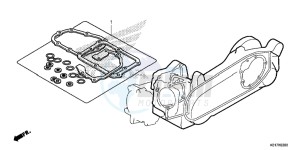 SH125D SH125i UK - (E) drawing GASKET KIT B