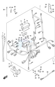 DF 150 drawing Harness (Model: TG/ZG)