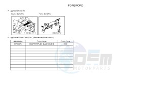 TT-R50 TT-R50E (2CJB 2CJC) drawing .3-Foreword