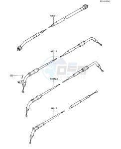 ZL 1000 A [ZL1000 ELIMINATOR] (A1) drawing CABLES