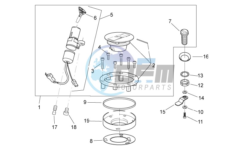 Lock hardware kit