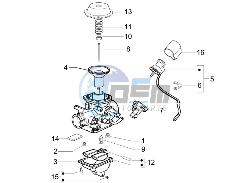 Carburetors components