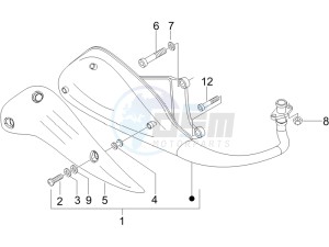 LX 50 4T USA drawing Silencer