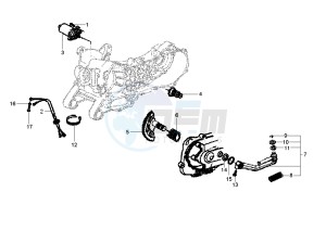 Fly 4T 50 drawing Starting motor