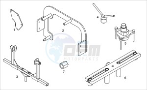 Special Tools S Shiver 750 Tools drawing Engine I