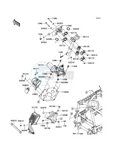 KVF750_4X4_EPS KVF750GDF EU drawing Steering Shaft