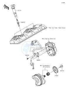 NINJA ZX-10R ZX1000SHF XX (EU ME A(FRICA) drawing Ignition System