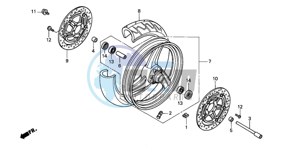 FRONT WHEEL