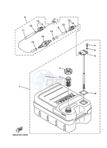 F20BMHL drawing FUEL-TANK-2