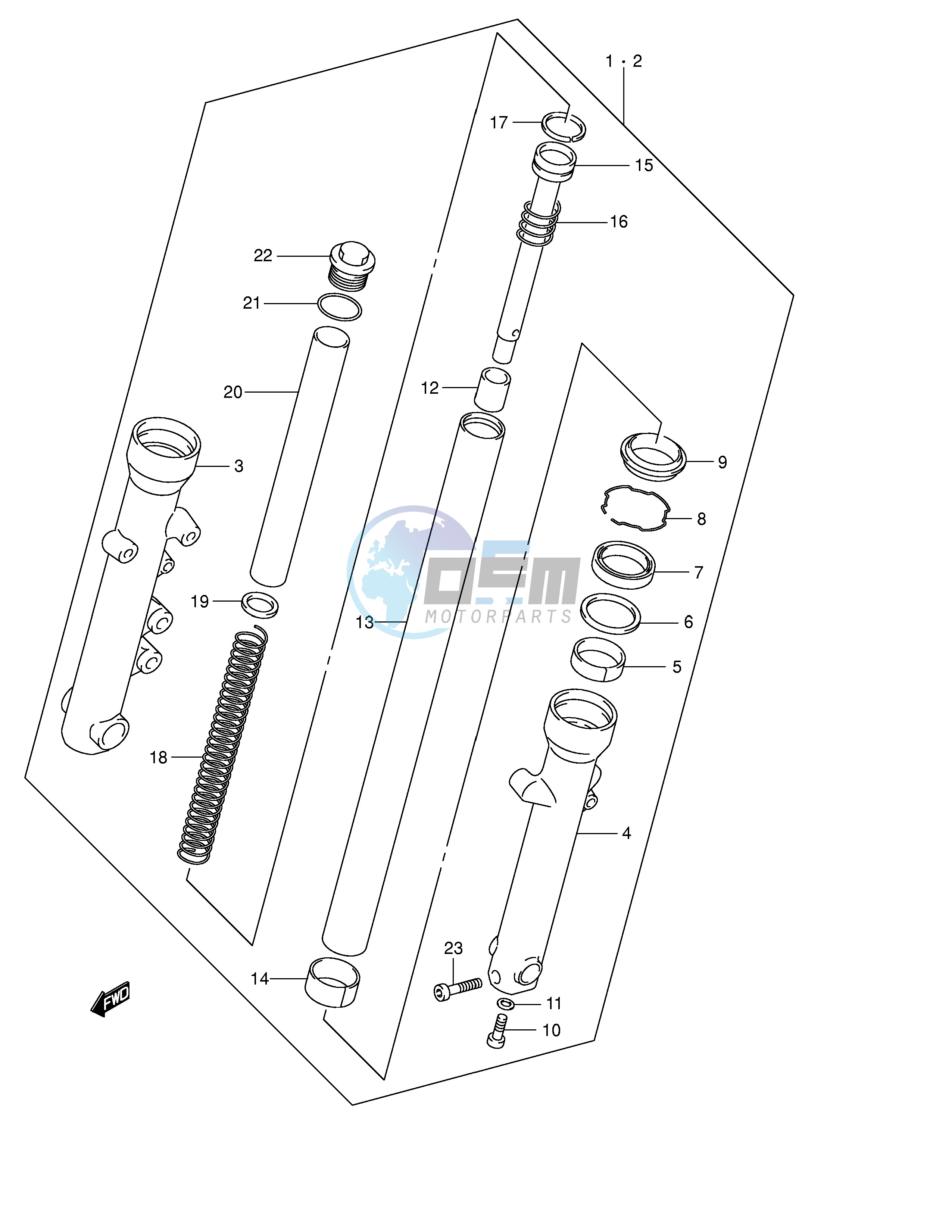 FRONT FORK DAMPER