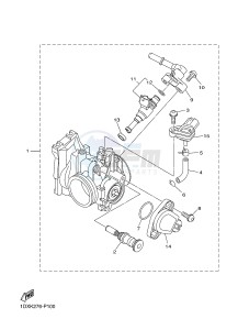 WR450F (1DXK) drawing INTAKE 2