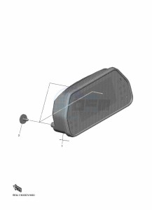 YZF1000 YZF-R1 (B3LG) drawing METER