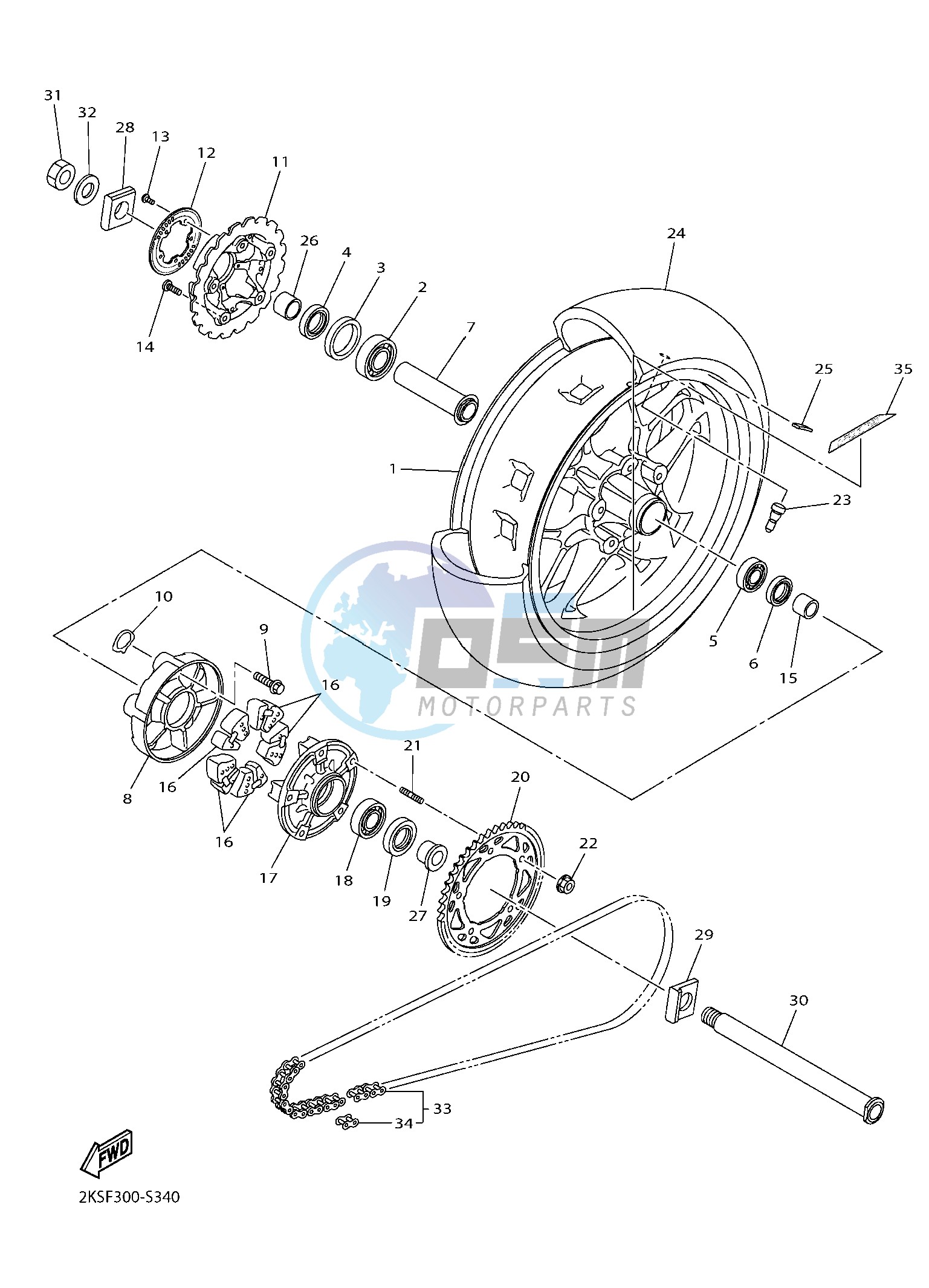 REAR WHEEL