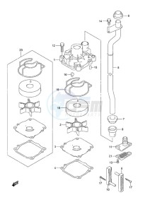 DF 60A drawing Water Pump High Thrust