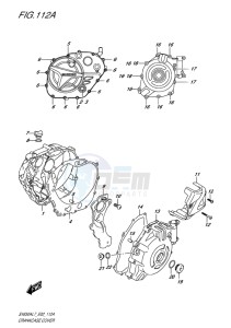 SV650 ABS EU drawing CRANKCASE COVER