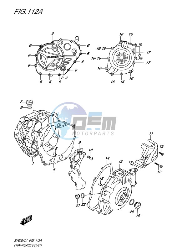 CRANKCASE COVER