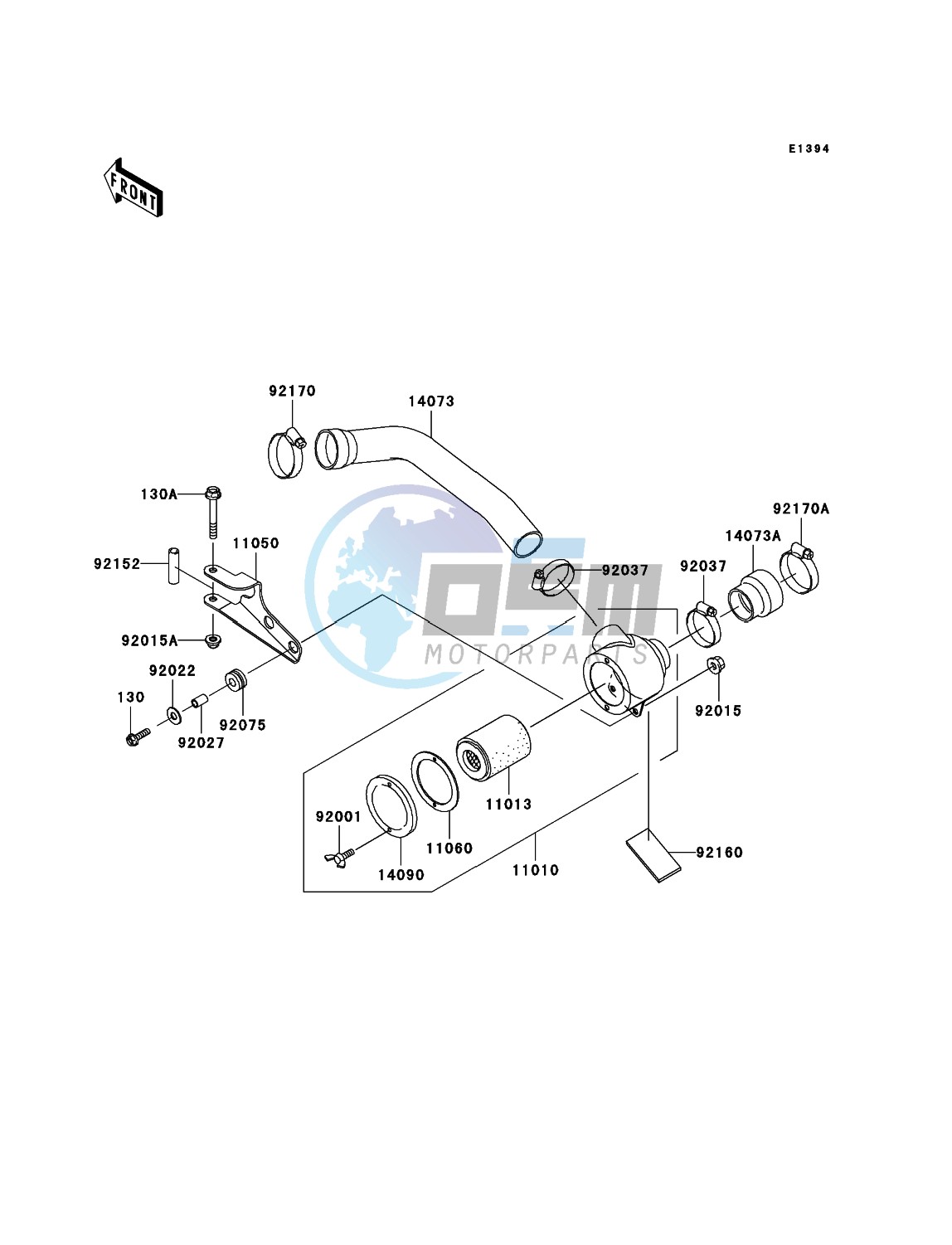 Air Cleaner-Belt Converter