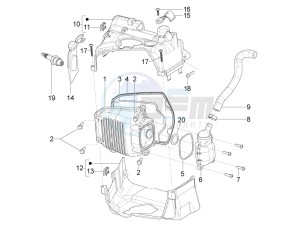 TYPHOON 125 4T 2V E3 (APAC) drawing Cylinder head cover