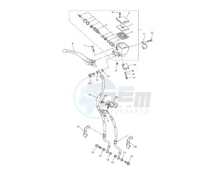 FZ8-S 800 drawing FRONT MASTER CYLINDER