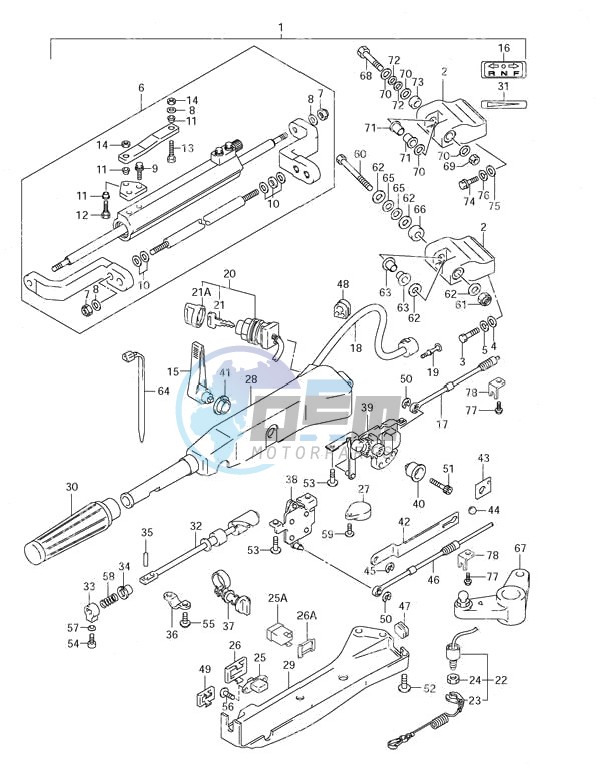 Tiller Handle (2004 & Newer)