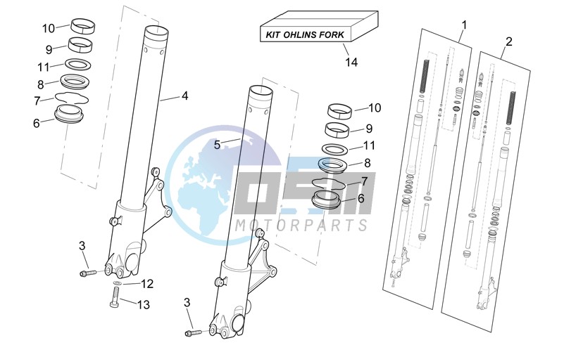 Front fork II