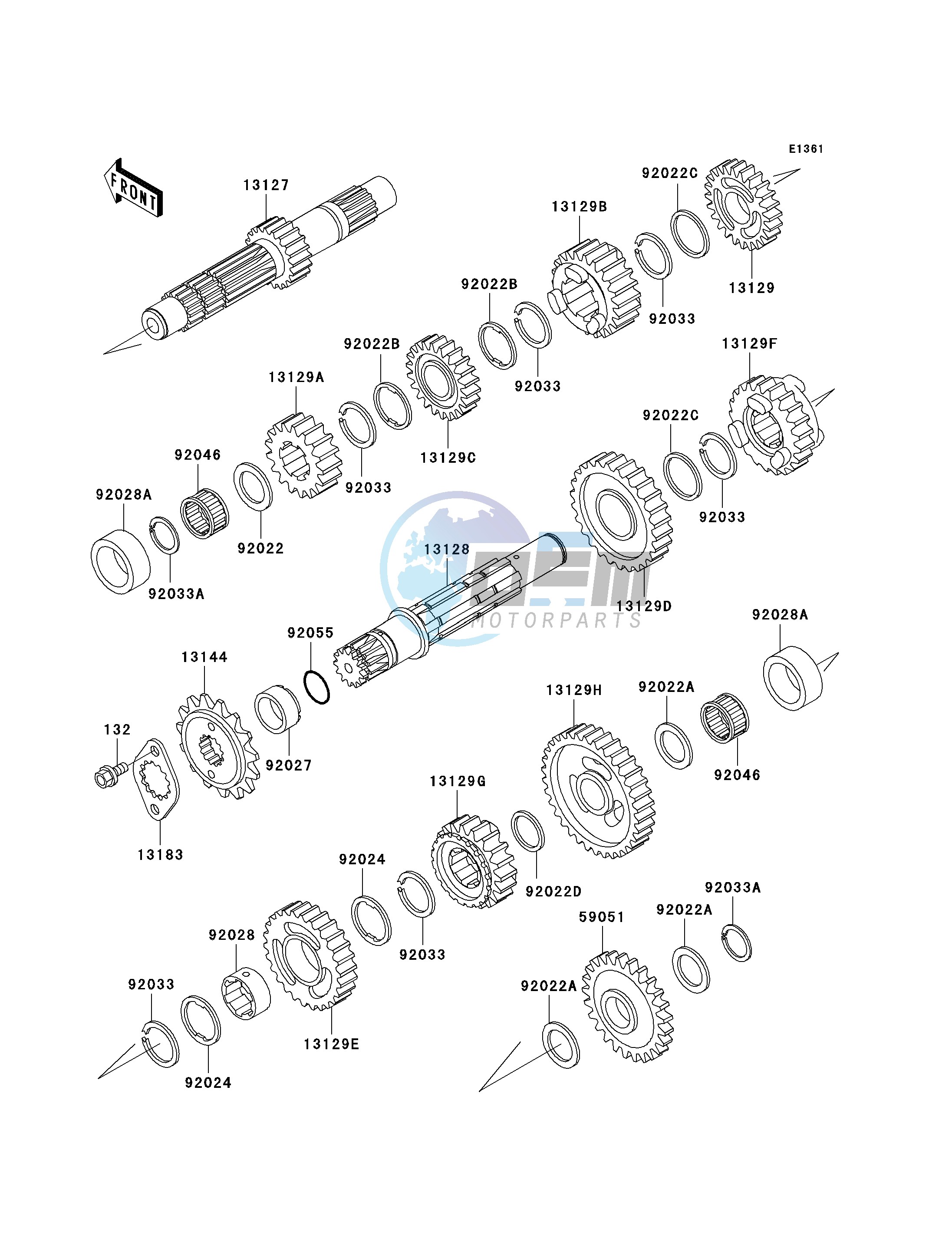 TRANSMISSION--  - KL650AE032209- -