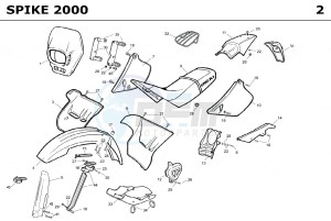 SPIKE 50 drawing PLASTICS