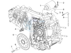 Beverly 250 e3 drawing Starter - Electric starter