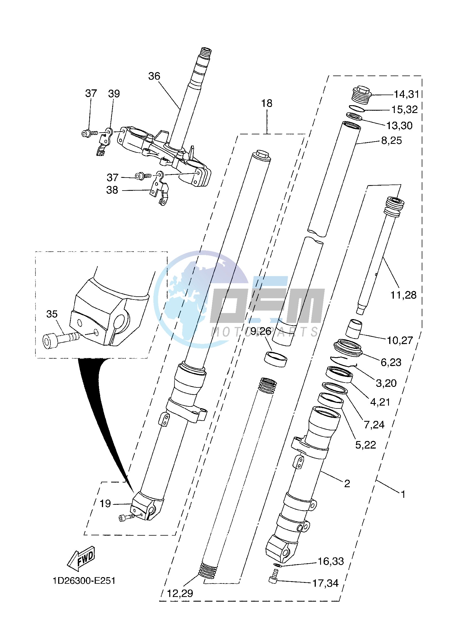 FRONT FORK 2