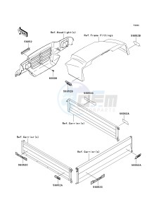 KAF 620 E [MULE 3010 4X4] (E6F-E8F) E8F drawing DECALS